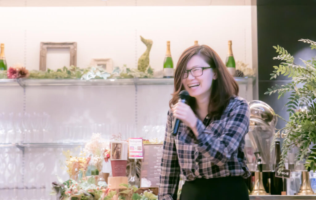 女性マーケターゆうさん。